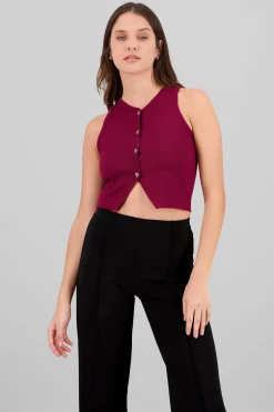 Shasa Cropped Knitted Top