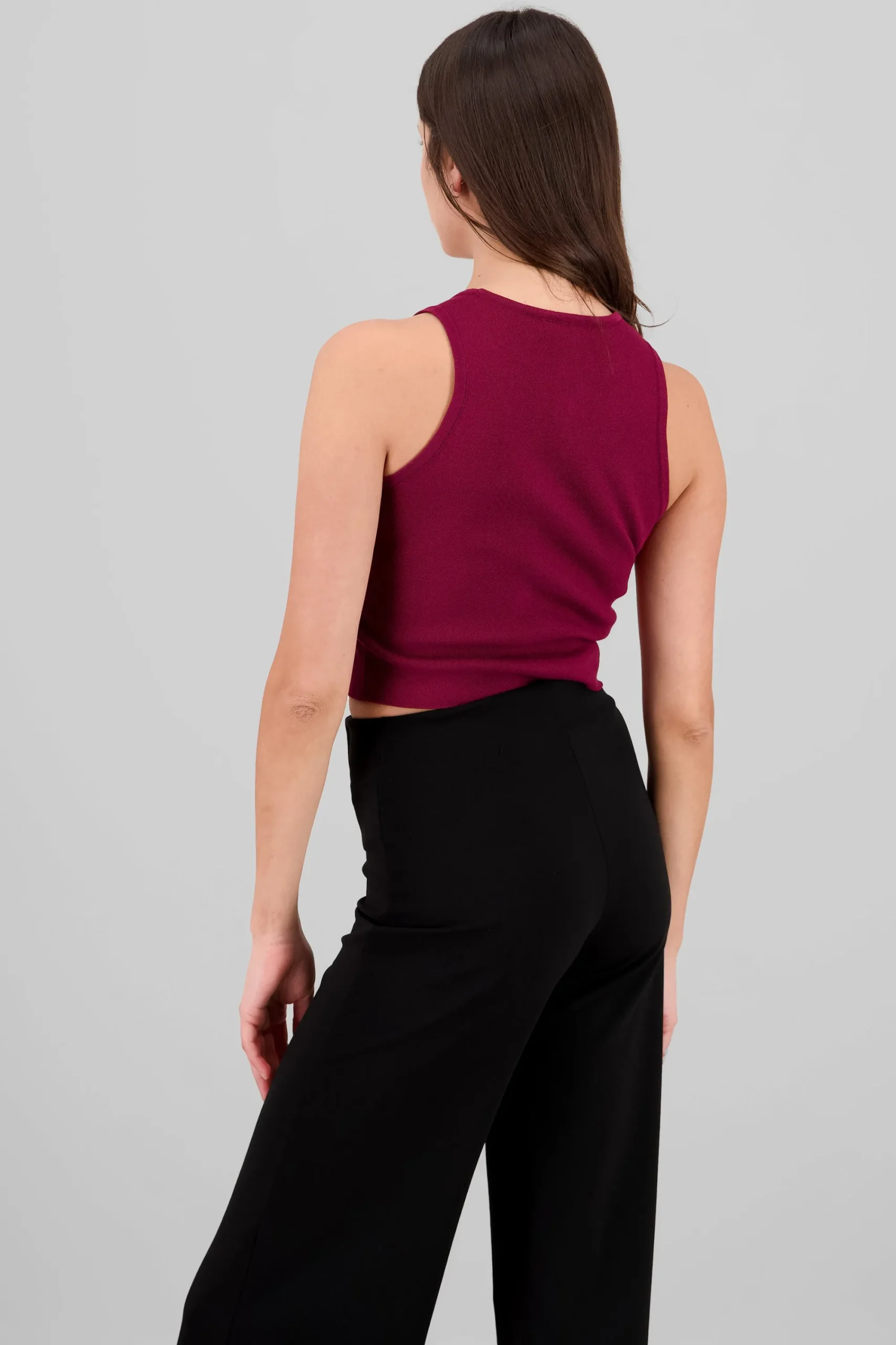 Shasa Cropped Knitted Top