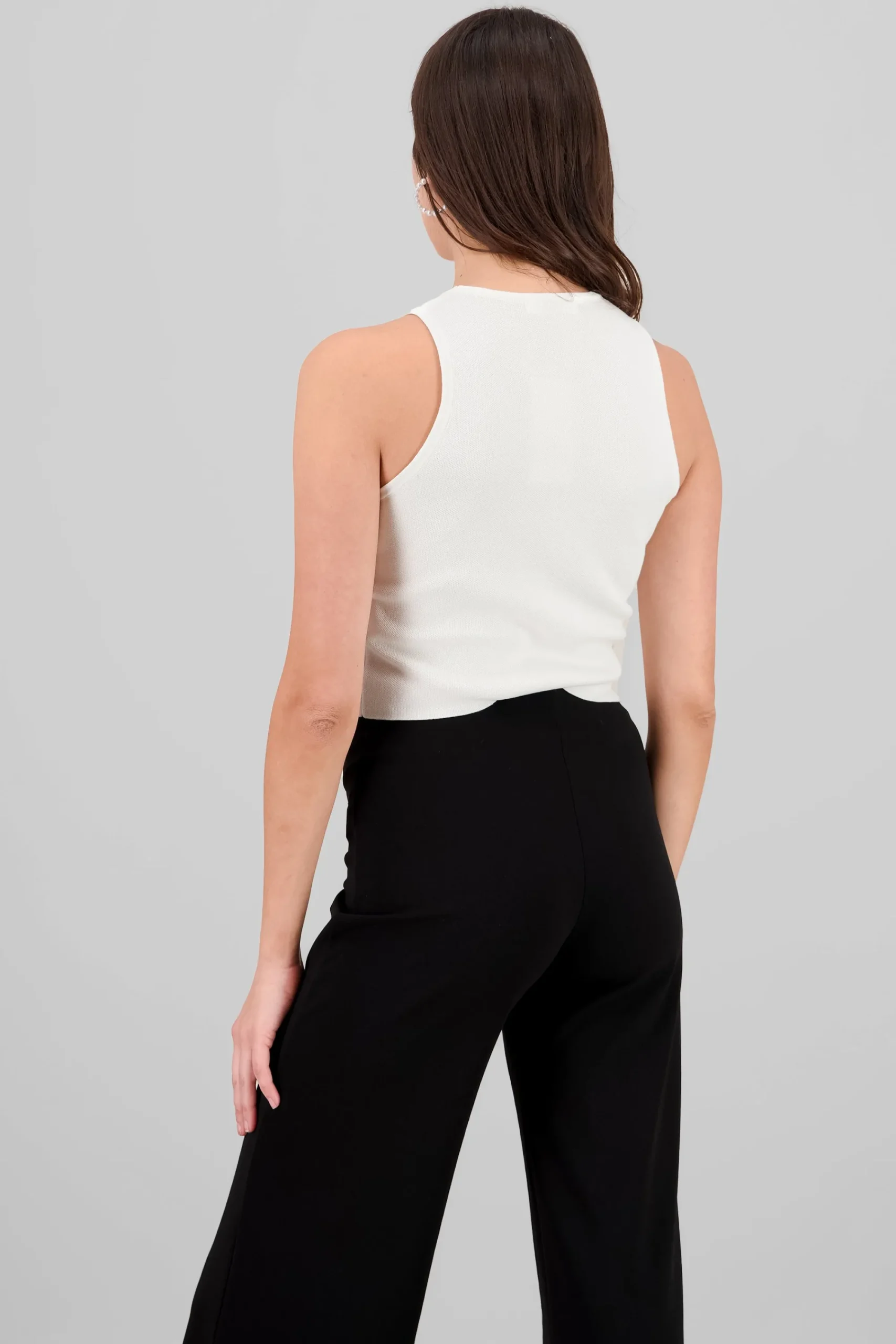 Shasa Cropped Knitted Top