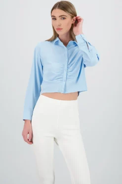 Shasa Cropped Long Sleeve Shirt