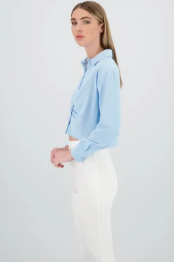 Shasa Cropped Long Sleeve Shirt
