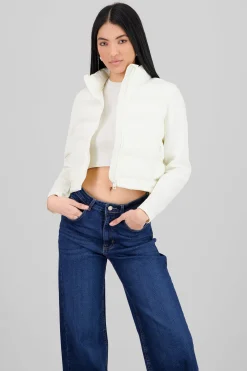 Shasa Cropped Quilted Jacket