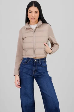 Shasa Cropped Quilted Jacket