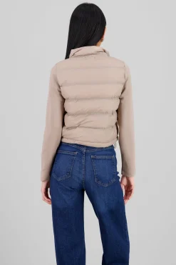 Shasa Cropped Quilted Jacket