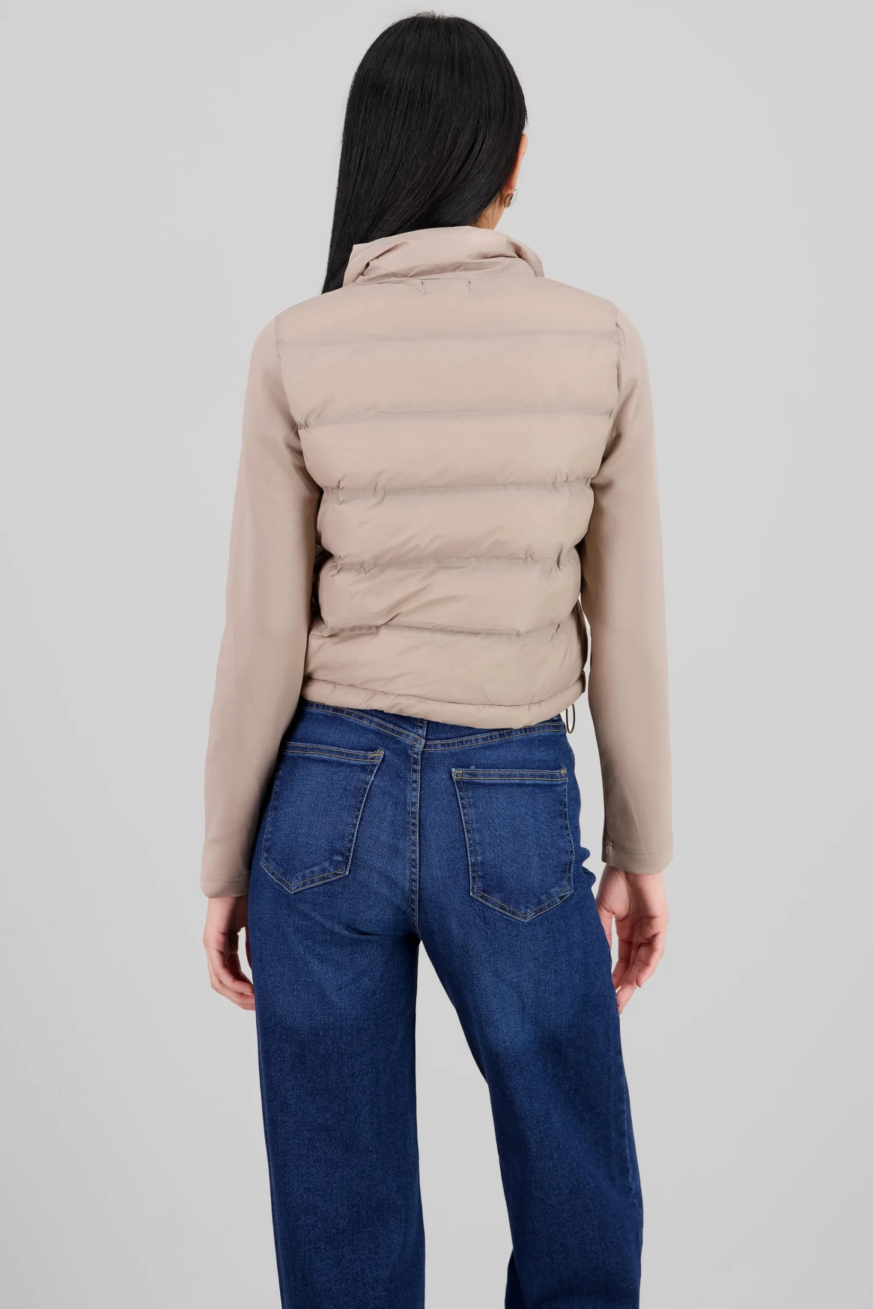 Shasa Cropped Quilted Jacket