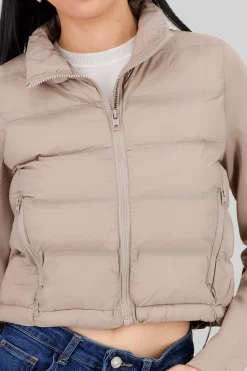 Shasa Cropped Quilted Jacket