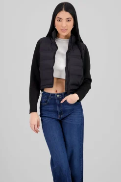 Shasa Cropped Quilted Jacket