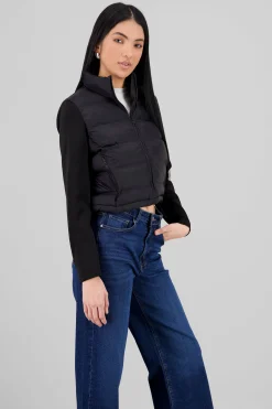 Shasa Cropped Quilted Jacket