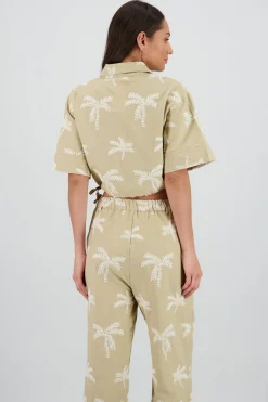 Shasa Cropped Short Sleeve Shirt
