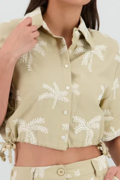 Shasa Cropped Short Sleeve Shirt