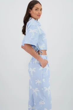 Shasa Cropped Short Sleeve Shirt