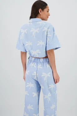 Shasa Cropped Short Sleeve Shirt