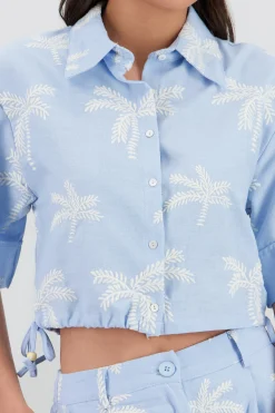 Shasa Cropped Short Sleeve Shirt