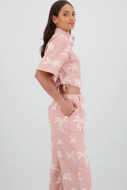 Shasa Cropped Short Sleeve Shirt