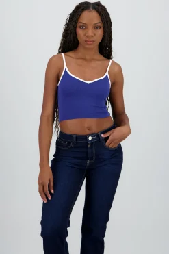 Shasa Cropped Top with Straps