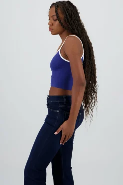 Shasa Cropped Top with Straps