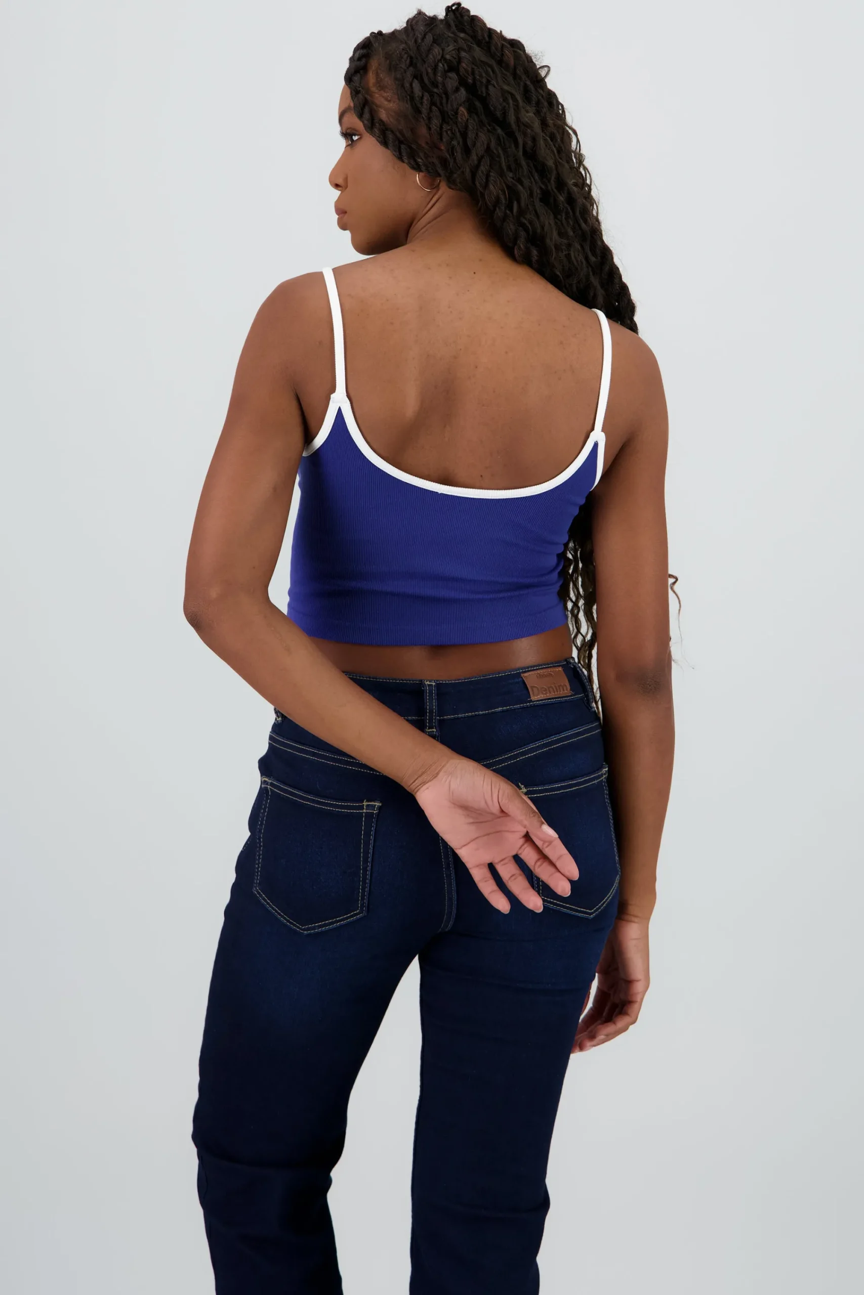 Shasa Cropped Top with Straps