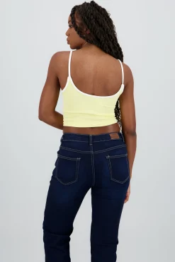 Shasa Cropped Top with Straps