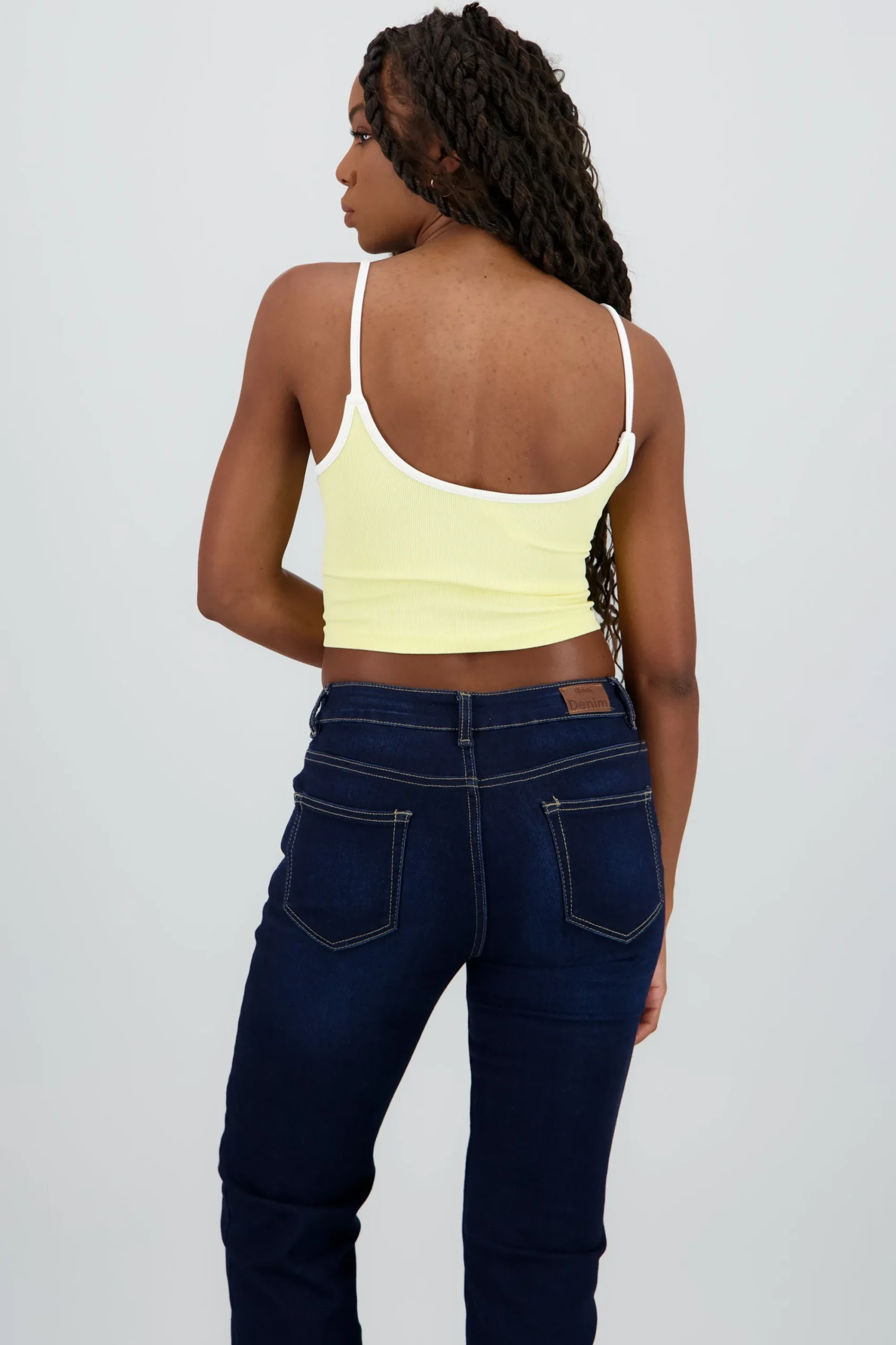 Shasa Cropped Top with Straps