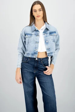 Shasa Cropped Trucker Jacket