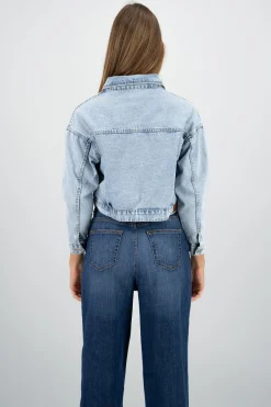 Shasa Cropped Trucker Jacket