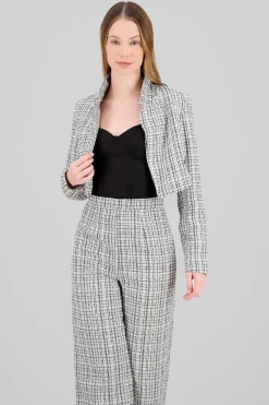Shasa Cropped Tweed Jacket