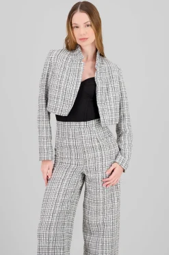 Shasa Cropped Tweed Jacket