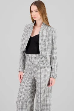 Shasa Cropped Tweed Jacket
