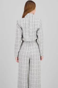 Shasa Cropped Tweed Jacket