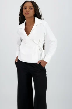 Shasa Cross Blouse