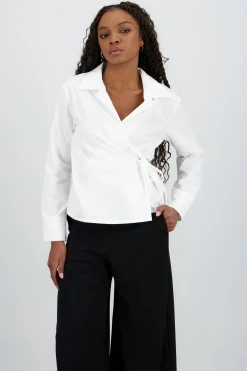 Shasa Cross Blouse