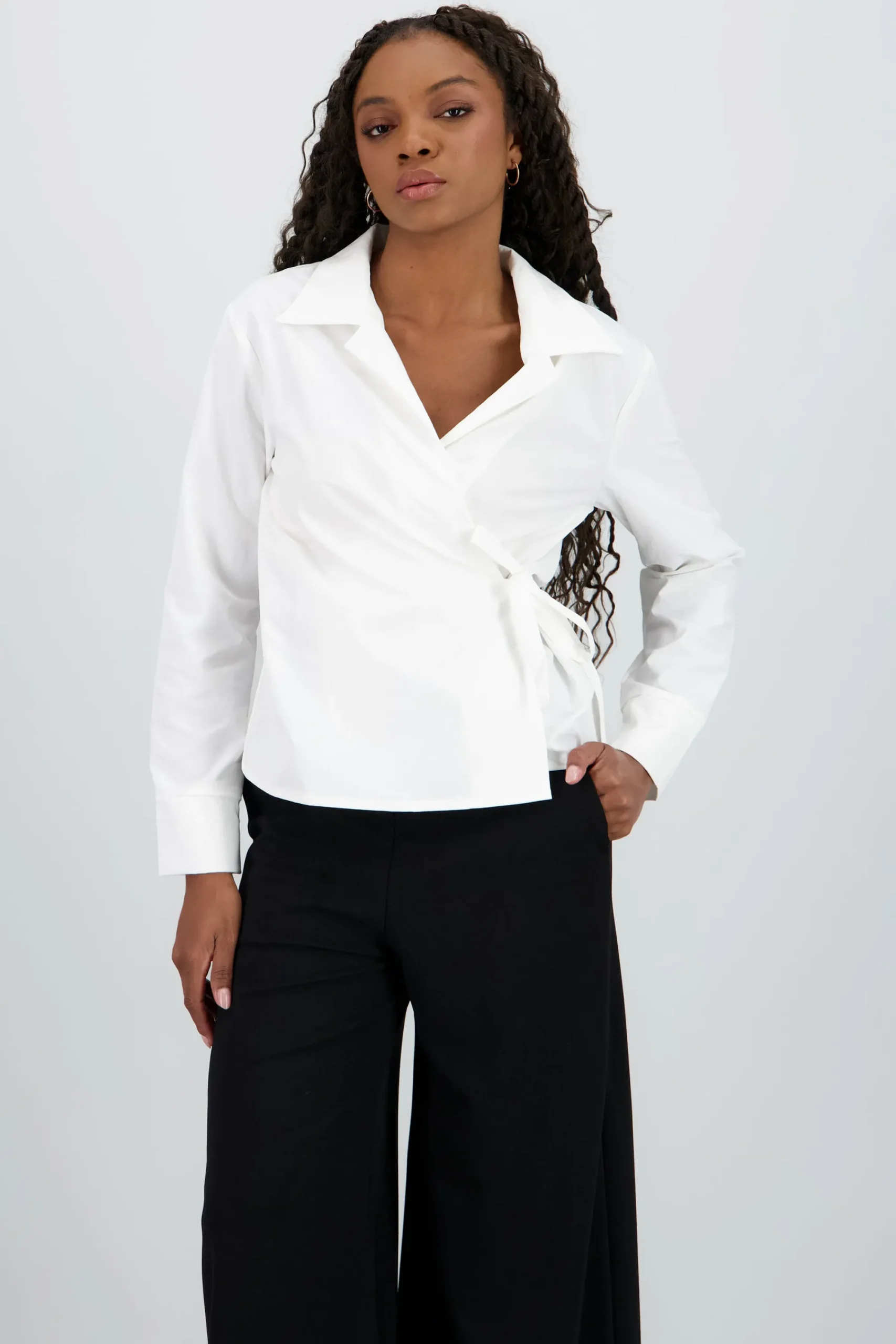 Shasa Cross Blouse