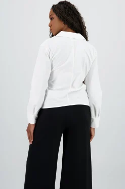 Shasa Cross Blouse