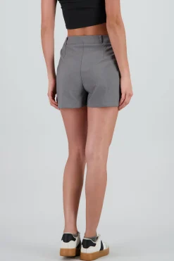 Shasa Crossover Waistband Mini Shorts