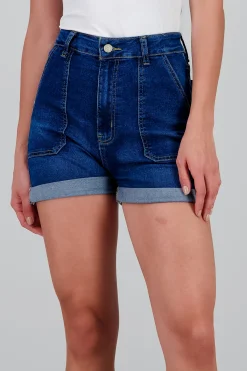 Shasa Cuffed Pocket Shorts