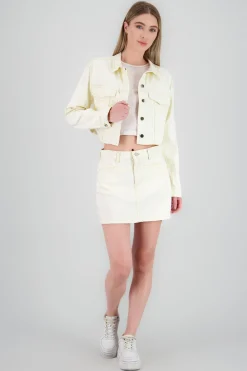 Shasa Cut Details Mini Skirt