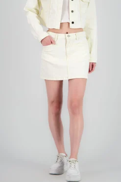 Shasa Cut Details Mini Skirt