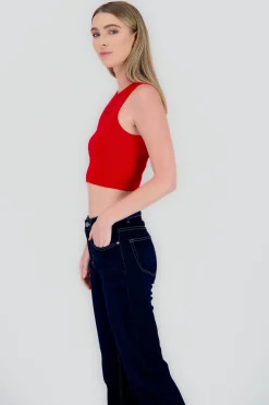 Shasa Cut Out Floral Top