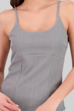 Shasa Cutout Detail Strappy Blouse