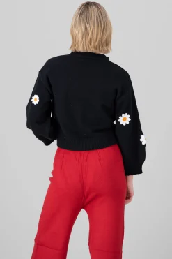 Shasa Daisy Knit Cardigan