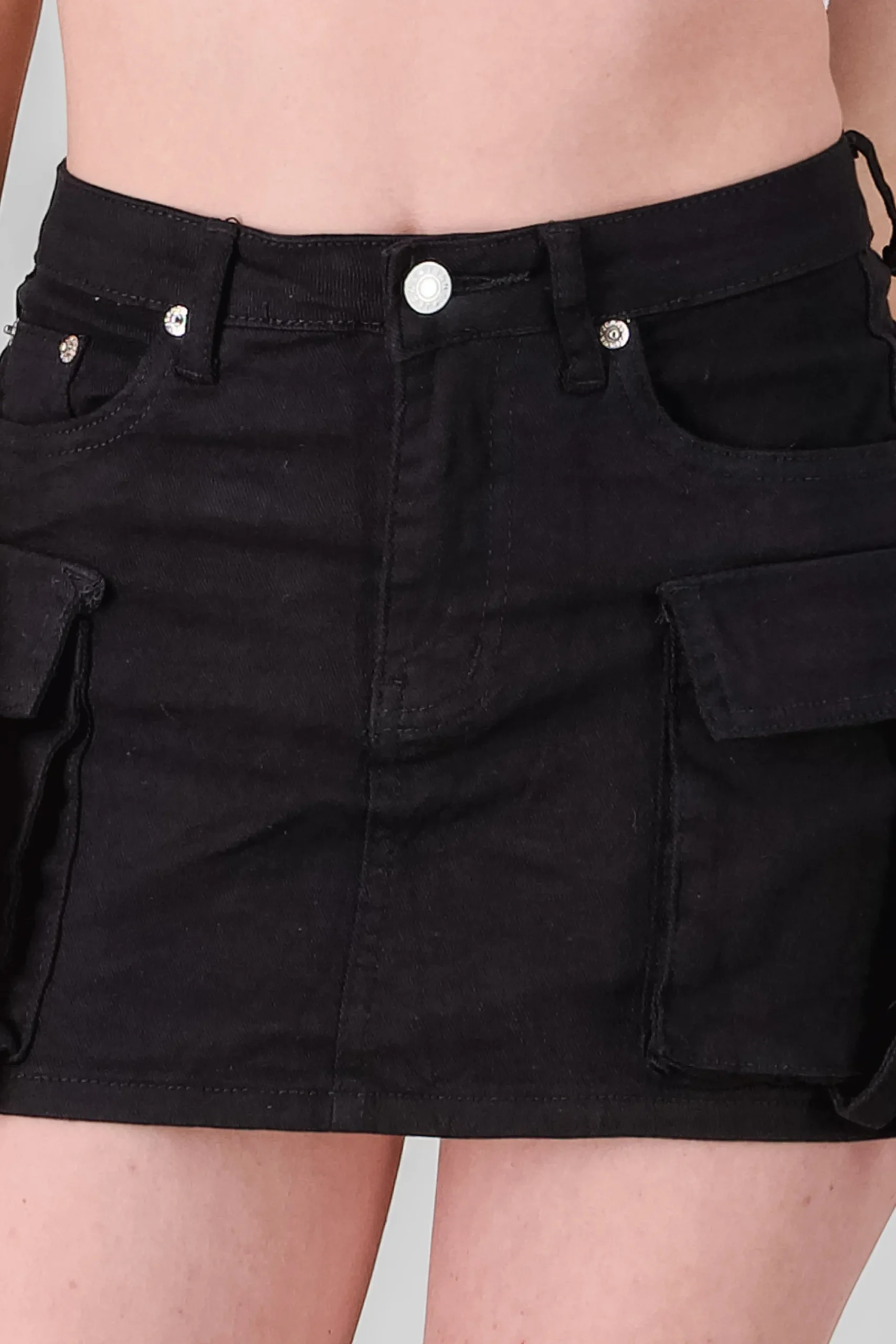 Shasa Denim Cargo Skort