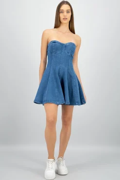 Shasa Denim Mini Dress