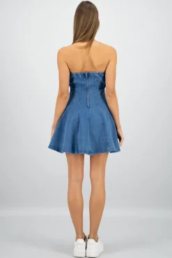 Shasa Denim Mini Dress