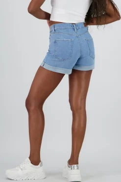 Shasa Destroyed Hem Shorts