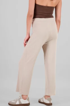 Shasa Detail Bow Solid Pants