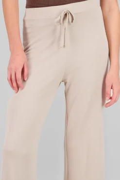 Shasa Detail Bow Solid Pants