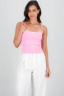 Shasa Detail Bow Top