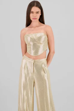 Shasa Detail Sparkle Top