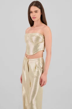 Shasa Detail Sparkle Top