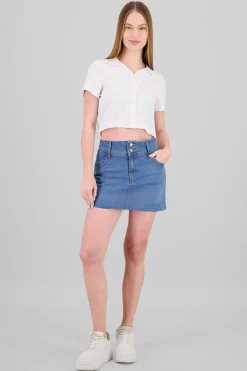 Shasa Double Button Skort